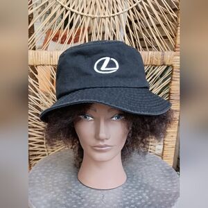 Lexus Black Bucket Hat_Large